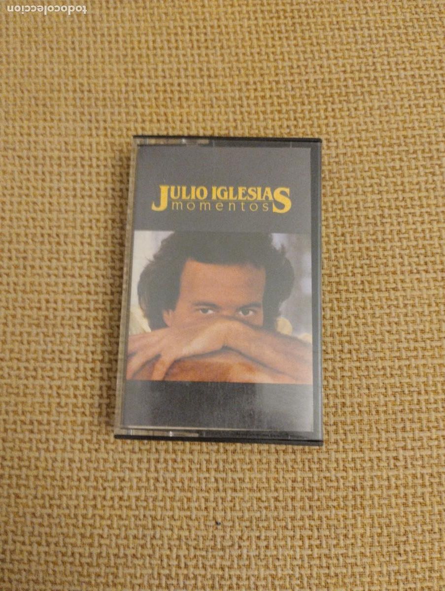 Casetes antiguos: Cinta casete antigua Julio Iglesias Momentos