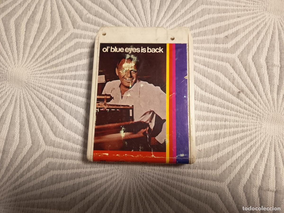 Casetes antiguos: Frank Sinatra &ndash; Ol' Blue Eyes Is Back 8 track, stereo 8, 8 pistas