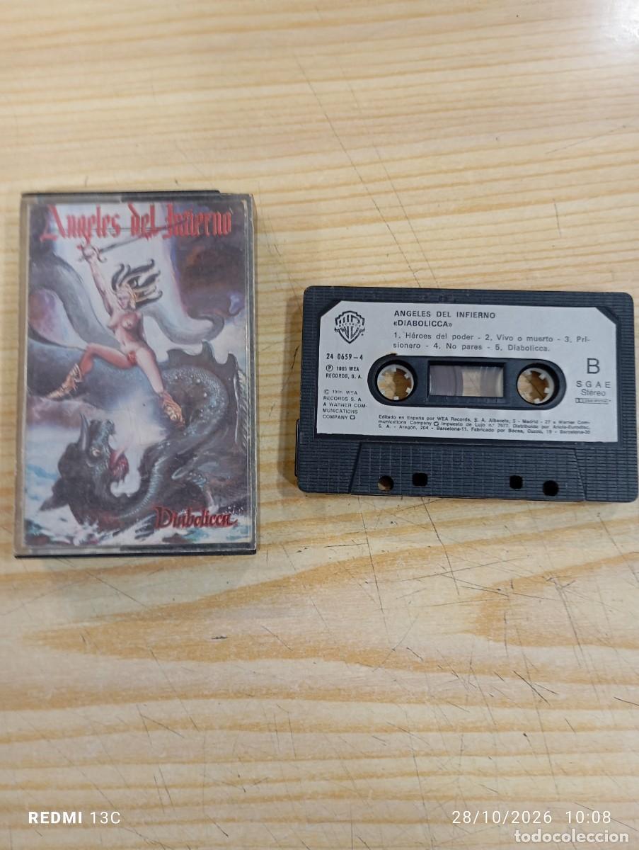 Casetes antiguos: K7 - Angeles Del Infierno - Diabolica
