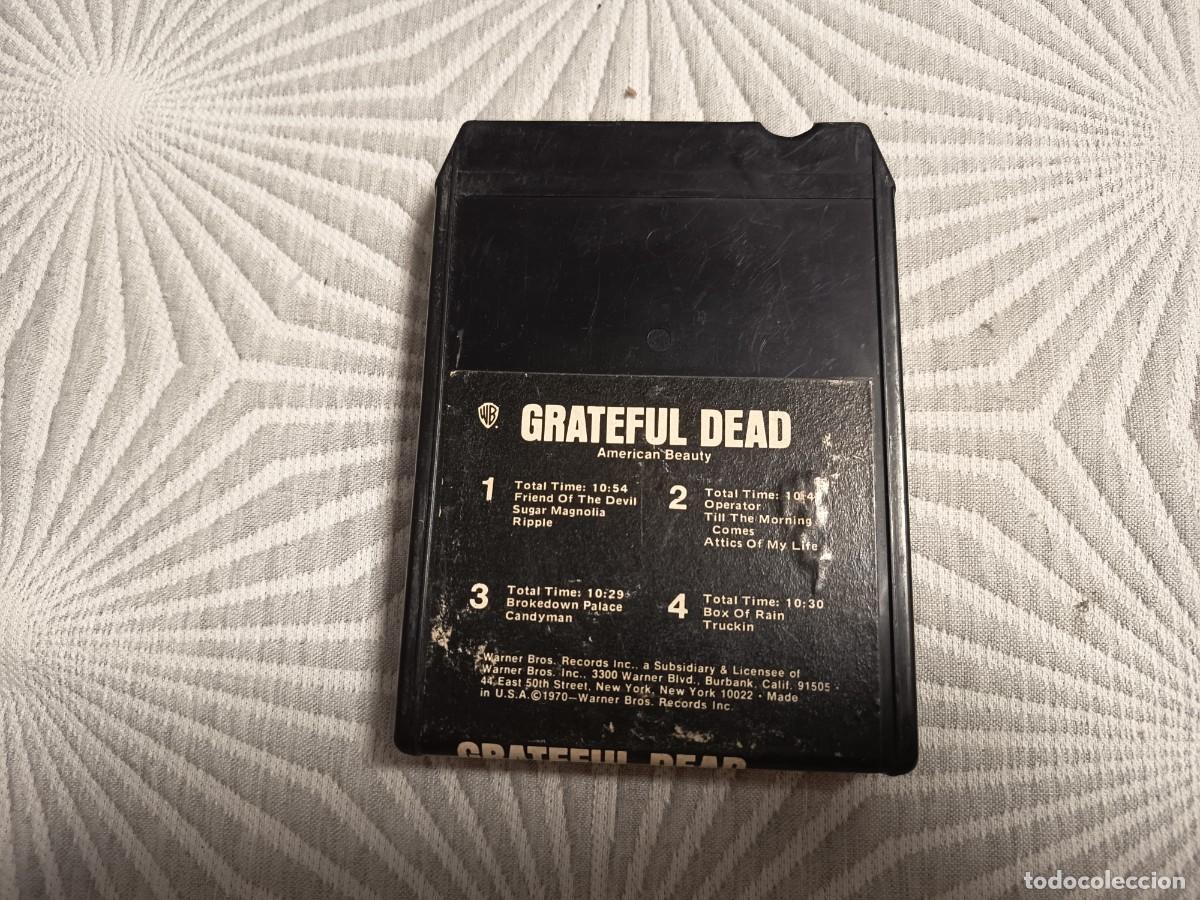 Casetes antiguos: Grateful Dead &ndash; American Beauty. 8 track, stereo 8, 8 pistas