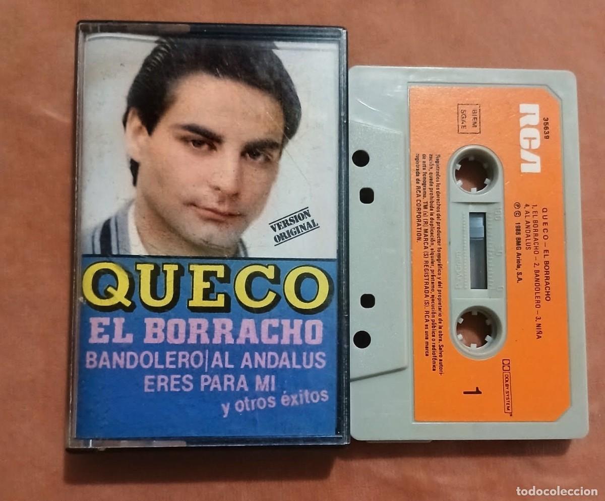Casetes antiguos: QUECO - EL BORRACHO - RCA 1986 - CASETE