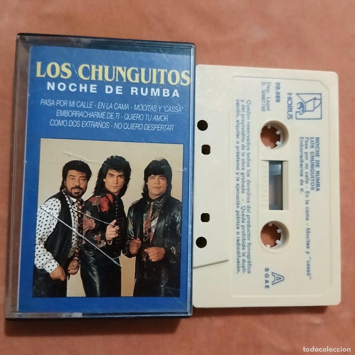 Casetes antiguos: LOS CHUNGUITOS - NOCHE DE RUMBA - HORUS 1993 - CASETE