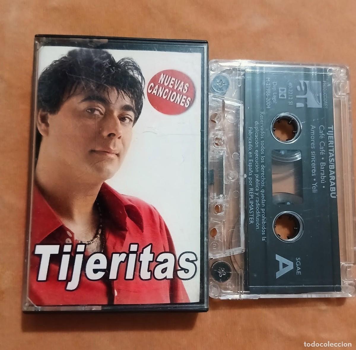 Casetes antiguos: TIJERITAS - NUEVAS CANCIONES - BARAB&Uacute; - CASETE