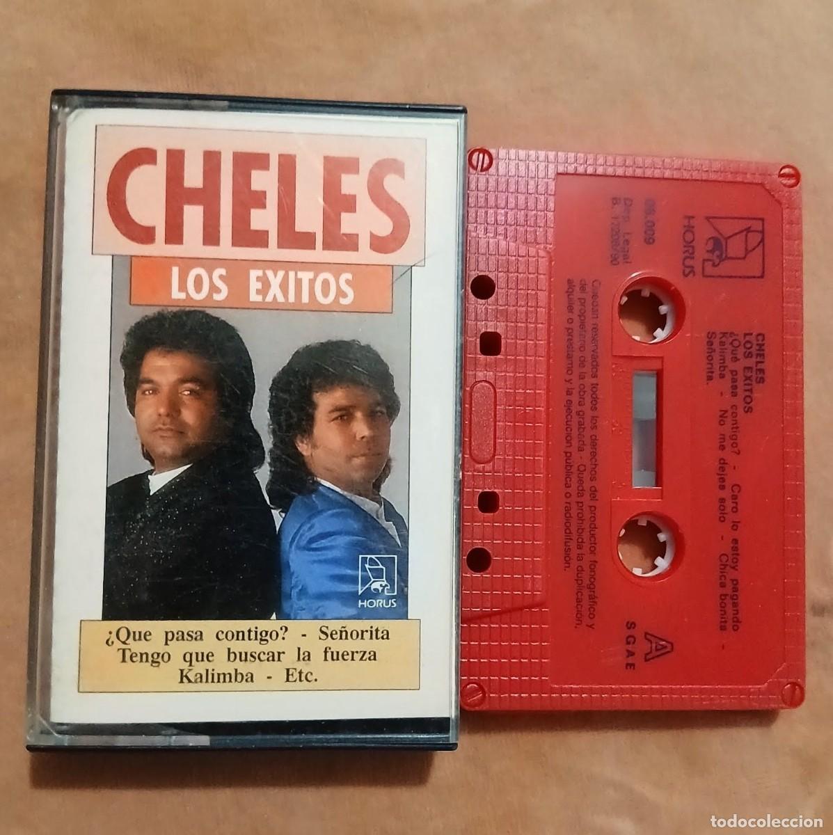 Casetes antiguos: CHELES - LOS &Eacute;XITOS - HORUS 1990 - CASETE