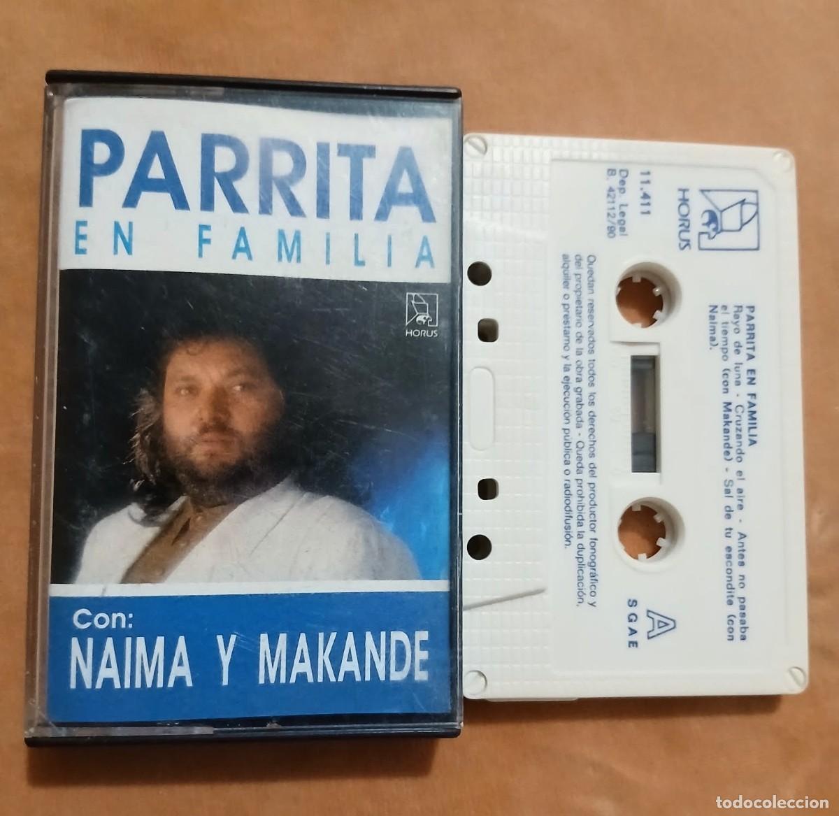 Casetes antiguos: PARRITA - EN FAMILIA - HORUS 1990 - CASETE
