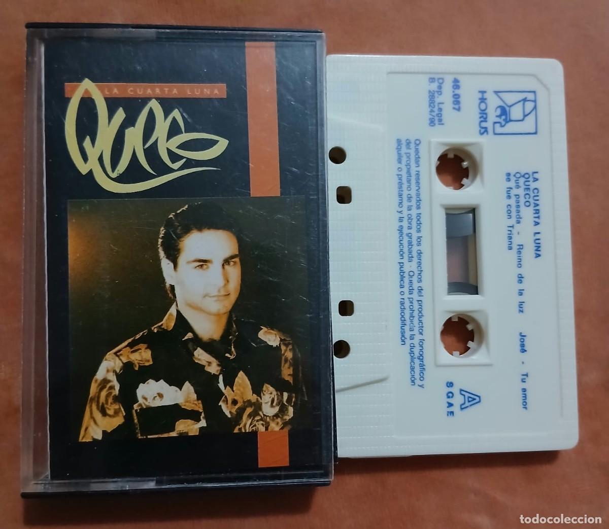 Casetes antiguos: QUECO - LA CUARTA LUNA - HORUS 1990 - CASETE