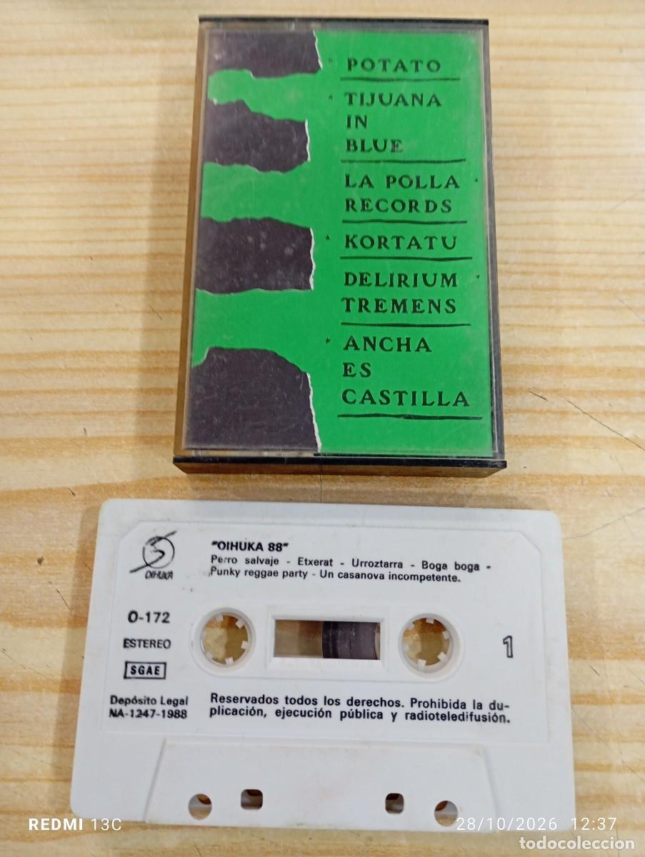 Casetes antiguos: Casete Maqueta Demo -Freneticos - Dios, Amor Y Muerte