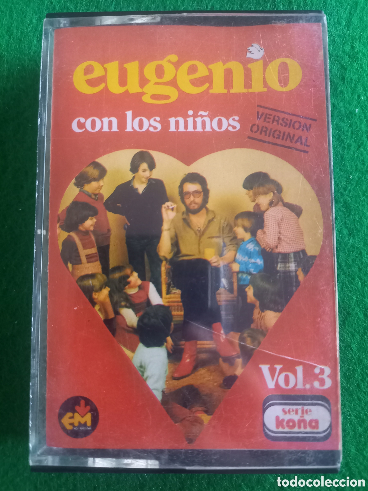 Casetes antiguos: Cassette Eugenio con los Ni&ntilde;os - Vol. 3 (Versi&oacute;n Original - Serie Ko&ntilde;a, 1980)