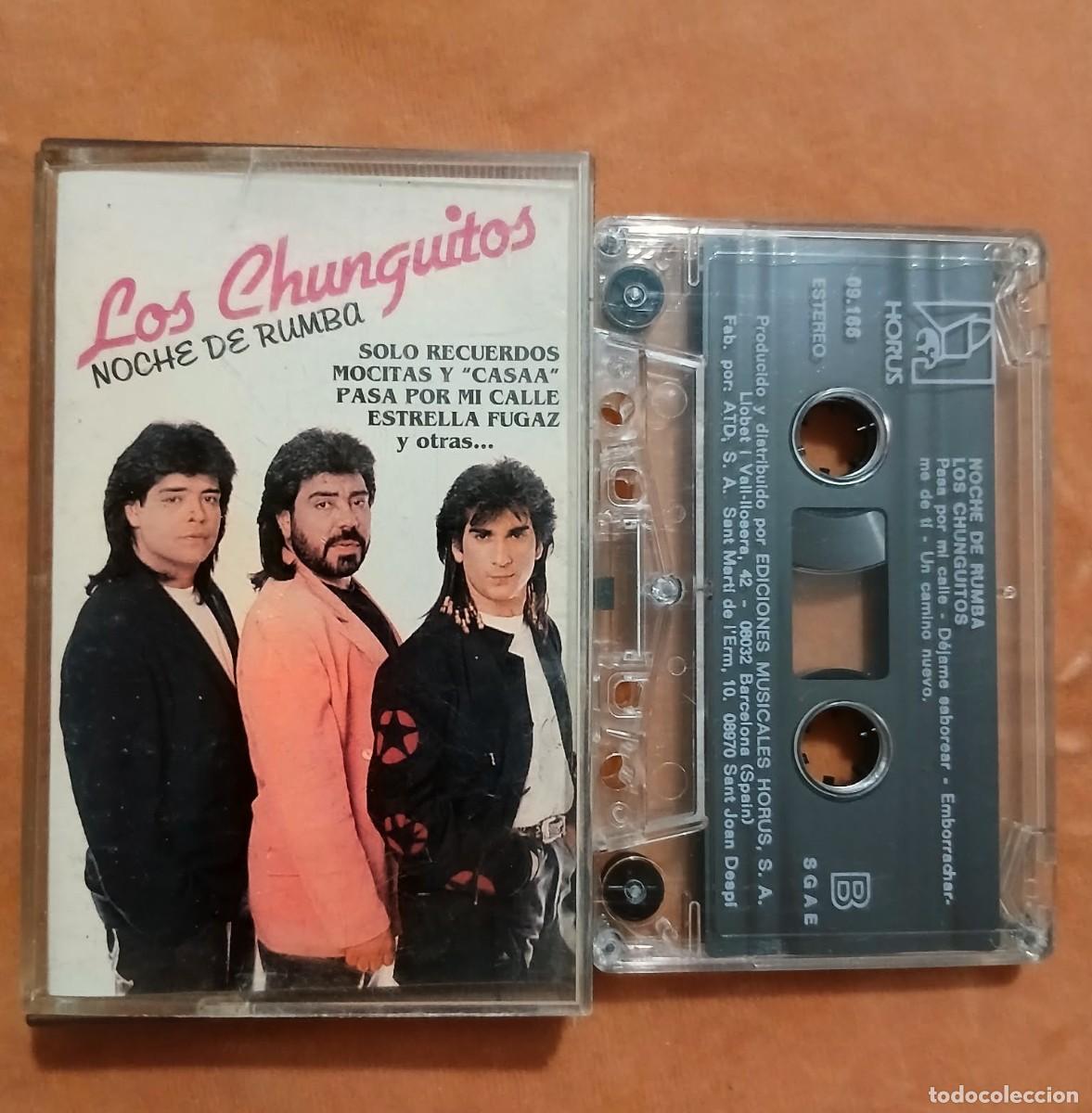 Casetes antiguos: LOS CHUNGUITOS - NOCHE DE RUMBA - CASETE