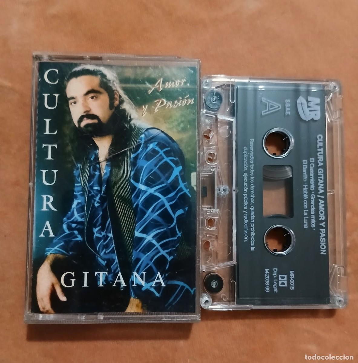 Casetes antiguos: CULTURA GITANA - AMOR Y PASI&Oacute;N - CASETE