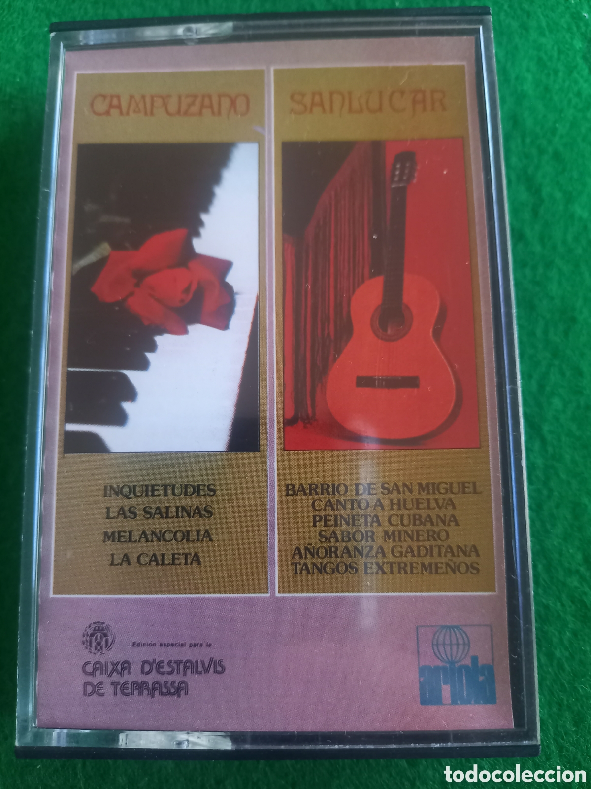 Casetes antiguos: Cinta Casete Campuzano / Sanl&uacute;car - Edici&oacute;n Especial Caixa d'Estalvis de Terrassa - Muy Rara