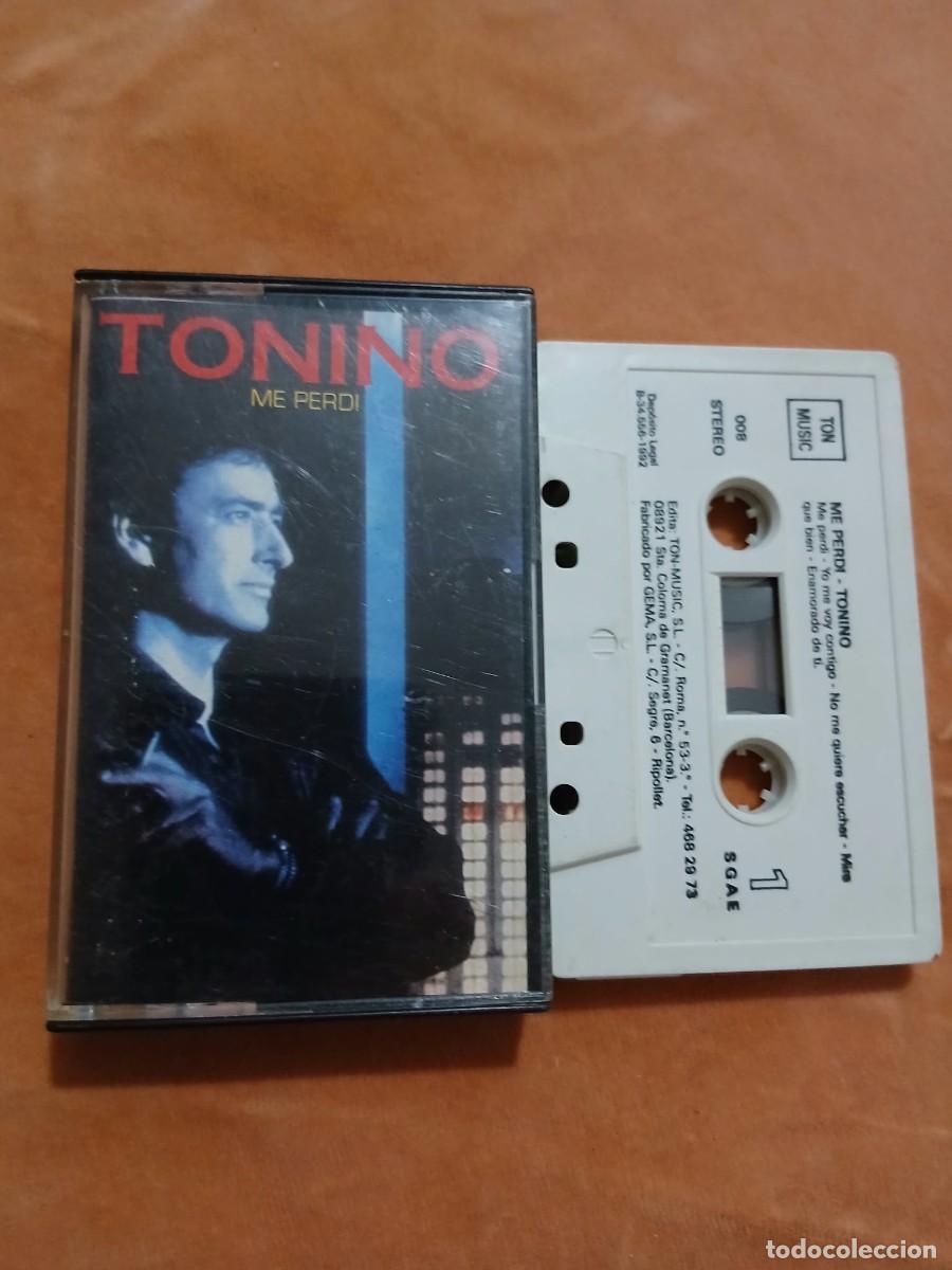 Casetes antiguos: TONINO - ME PERD&Iacute; - CASETE