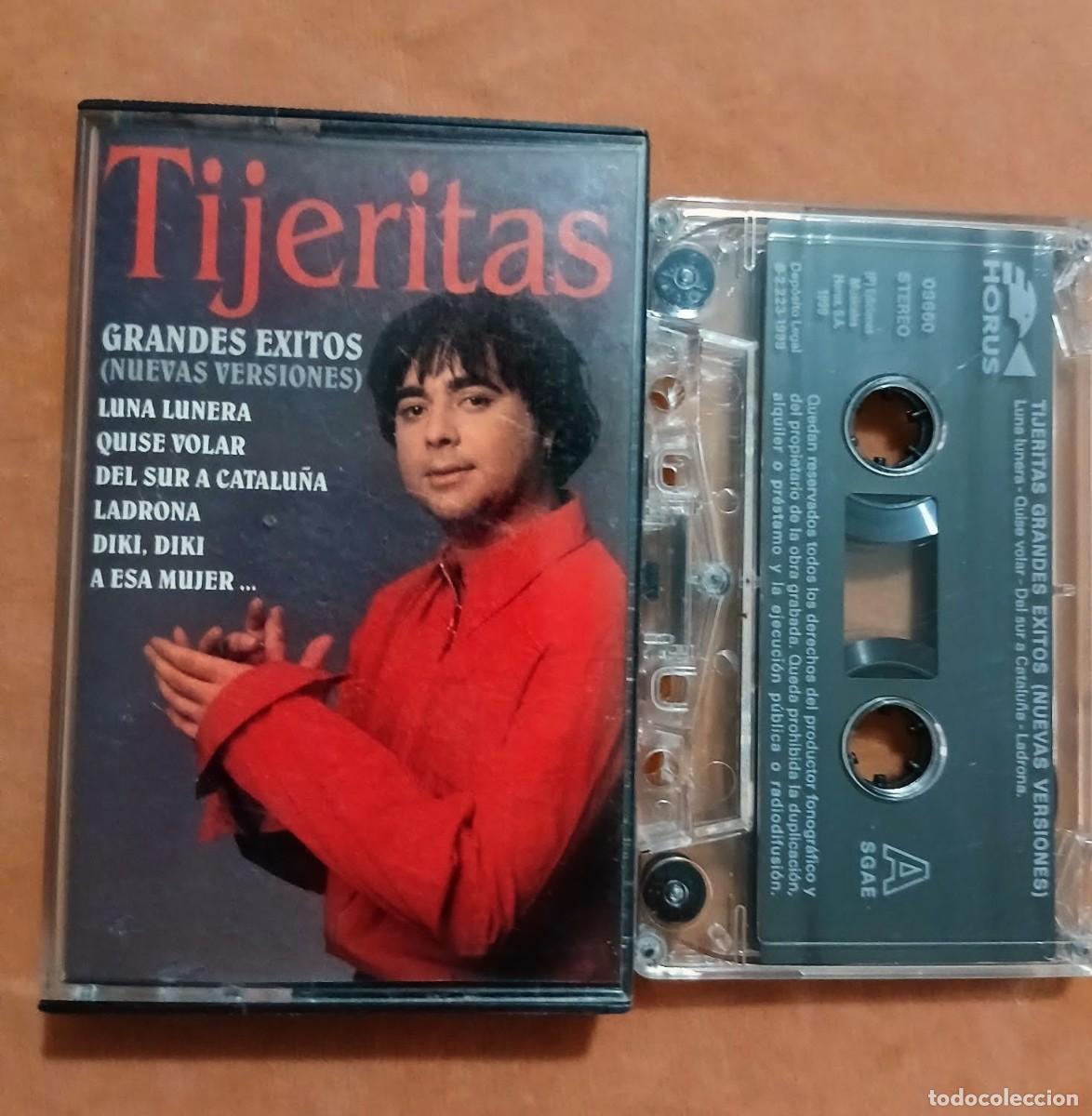 Casetes antiguos: TIJERITAS - GRANDES &Eacute;XITOS (NUEVAS VERSIONES) - CASETE