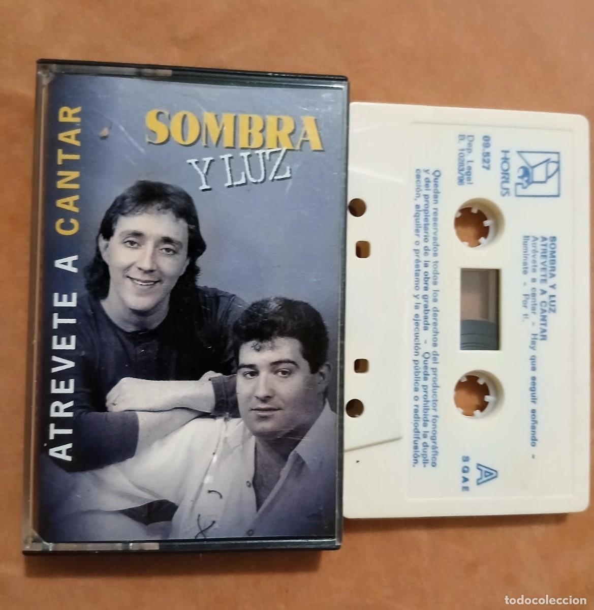 Casetes antiguos: SOMBRA Y LUZ - ATR&Eacute;VETE A CANTAR - HORUS 1996 - CASETE