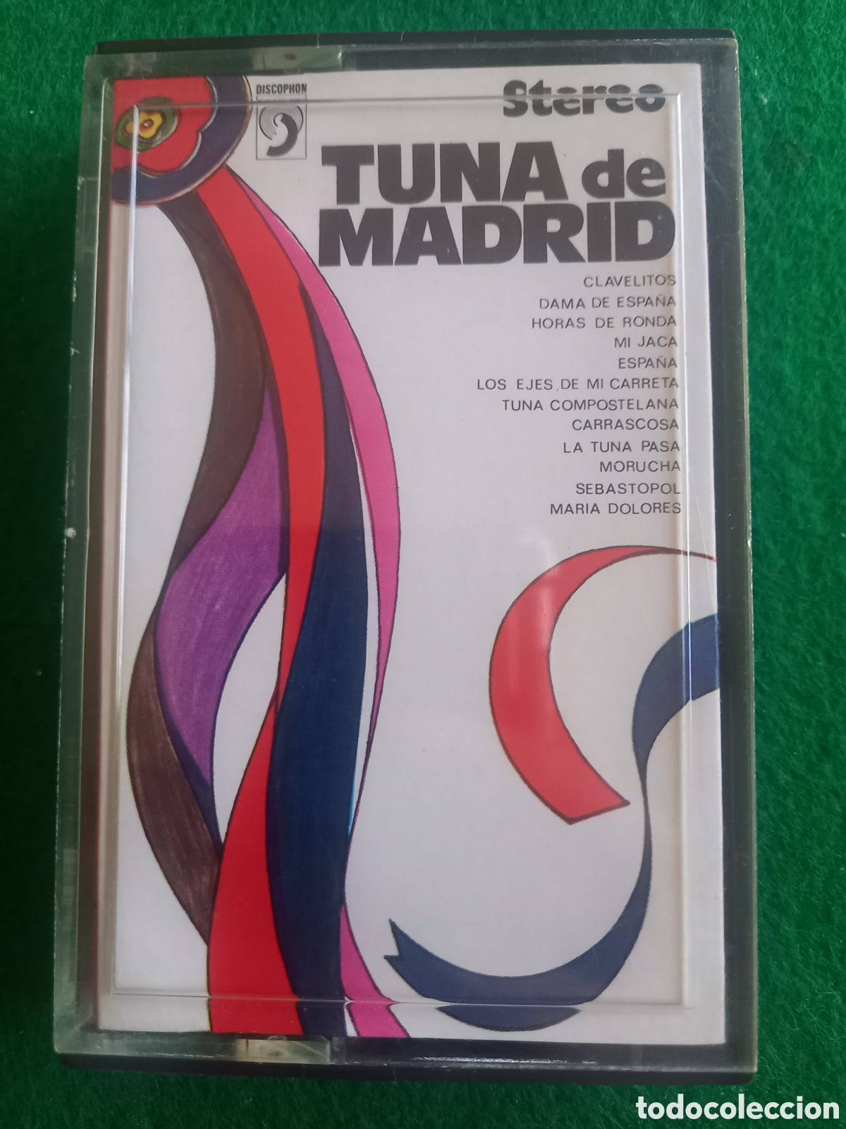 Casetes antiguos: Cinta Cassette Tuna de Madrid - Sello Olympo - M&uacute;sica Popular Espa&ntilde;ola / Tunas Tradicional (Ideal Co