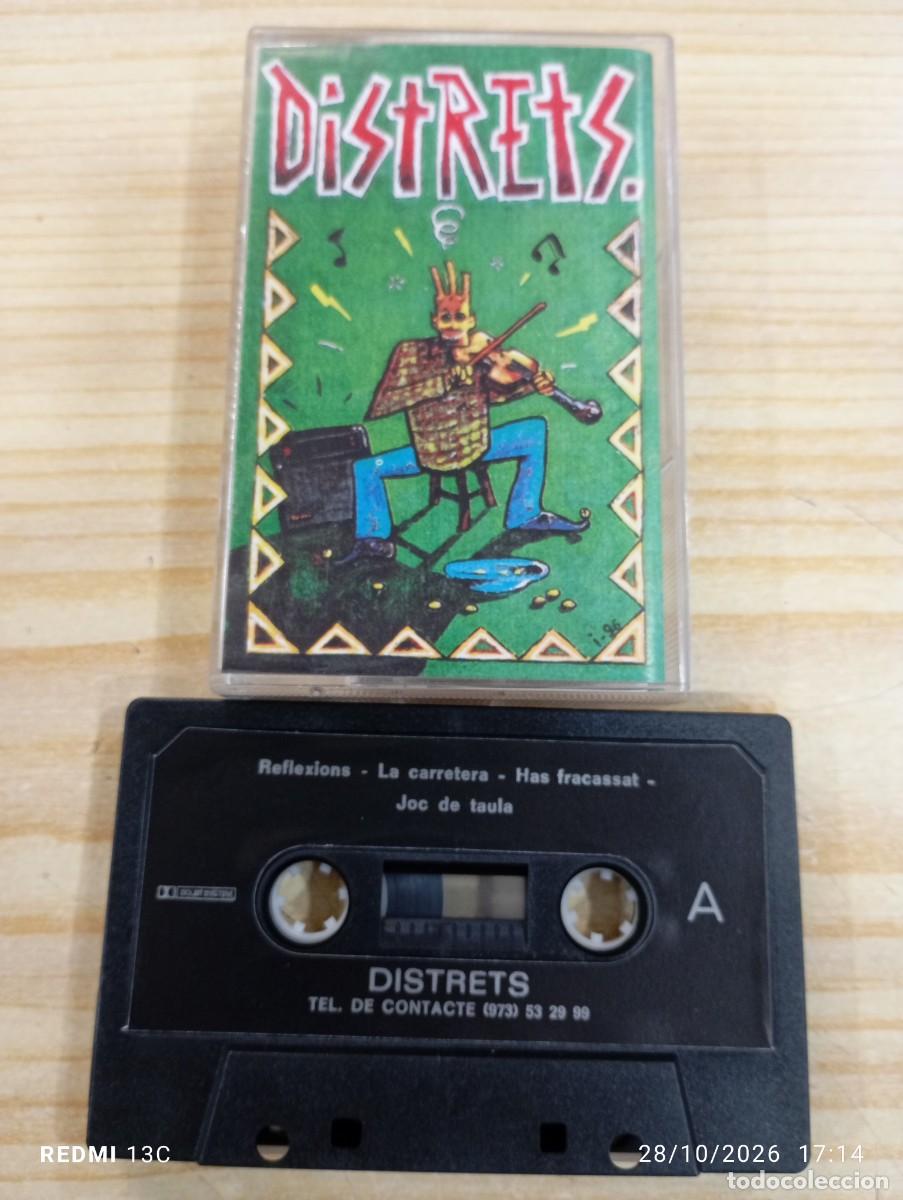 Casetes antiguos: Casete - Maqueta - Distrets - Distrets EXCELENTE COPIA - 1996