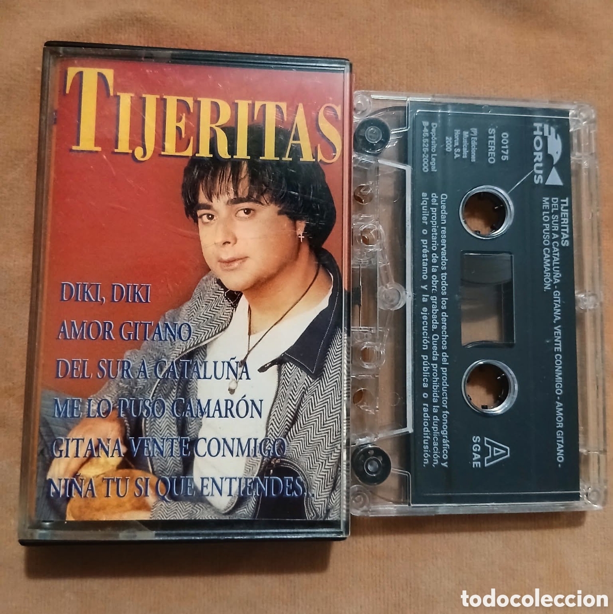 Casetes antiguos: TIJERITAS &bull; Diki Diki, Amor gitano &bull; CASETE