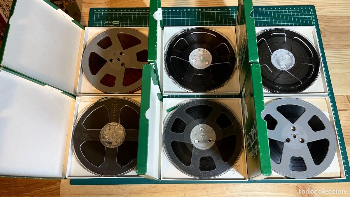 Casetes antiguos: Cintas Magnetof&oacute;n Magnet&oacute;fono carrete abierto. 7 pulgadas.