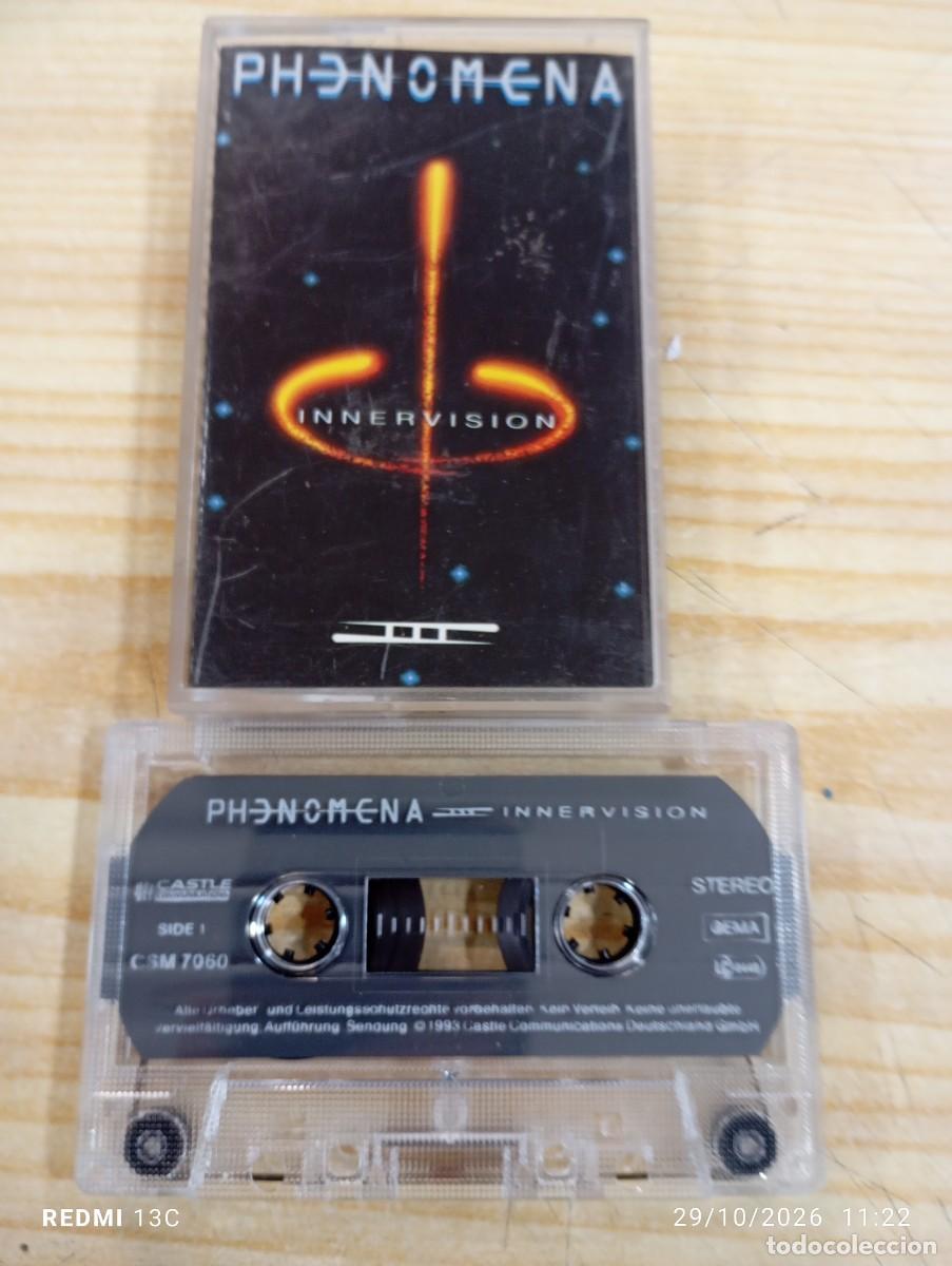 Casetes antiguos: Casete - Phenomena &lrm;&ndash; Phenomena III - Inner Vision - GRAN COPIA