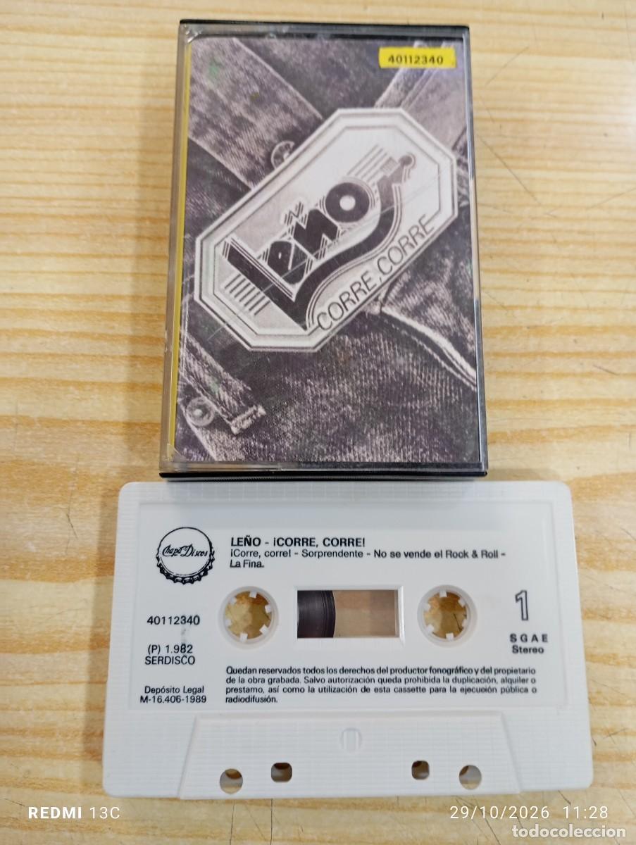 Casetes antiguos: Casete - Le&ntilde;o - Corre . Corre - GRAN COPIA