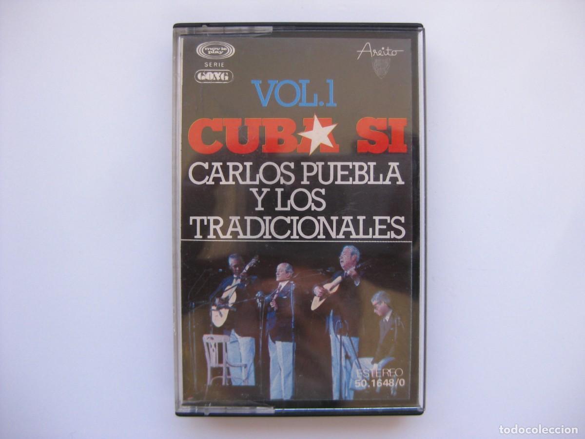 Casetes antiguos: CASETE CINTA CARLOS PUEBLA Y LOS TRADICIONALES.CUBA SI 1977 MADRID