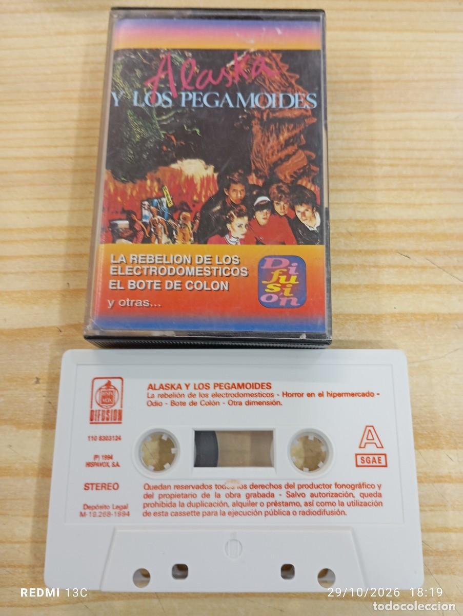 Casetes antiguos: Casete - Alaska Y Los Pegamoides - Excelente copia