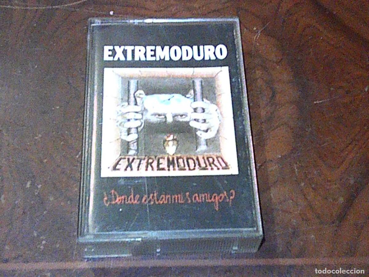 Casetes antiguos: Extremoduro &iquest;D&oacute;nde est&aacute;n mis amigos?. 4509-93650-4 CA 491. DRO Made in Germany 1993