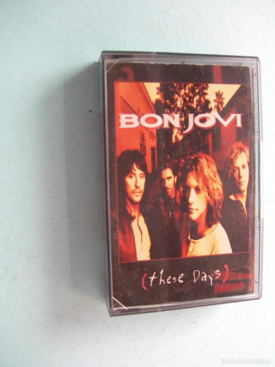 Casetes antiguos: BON JOVI / THESE DAYS / 14 TEMAS / CASETE