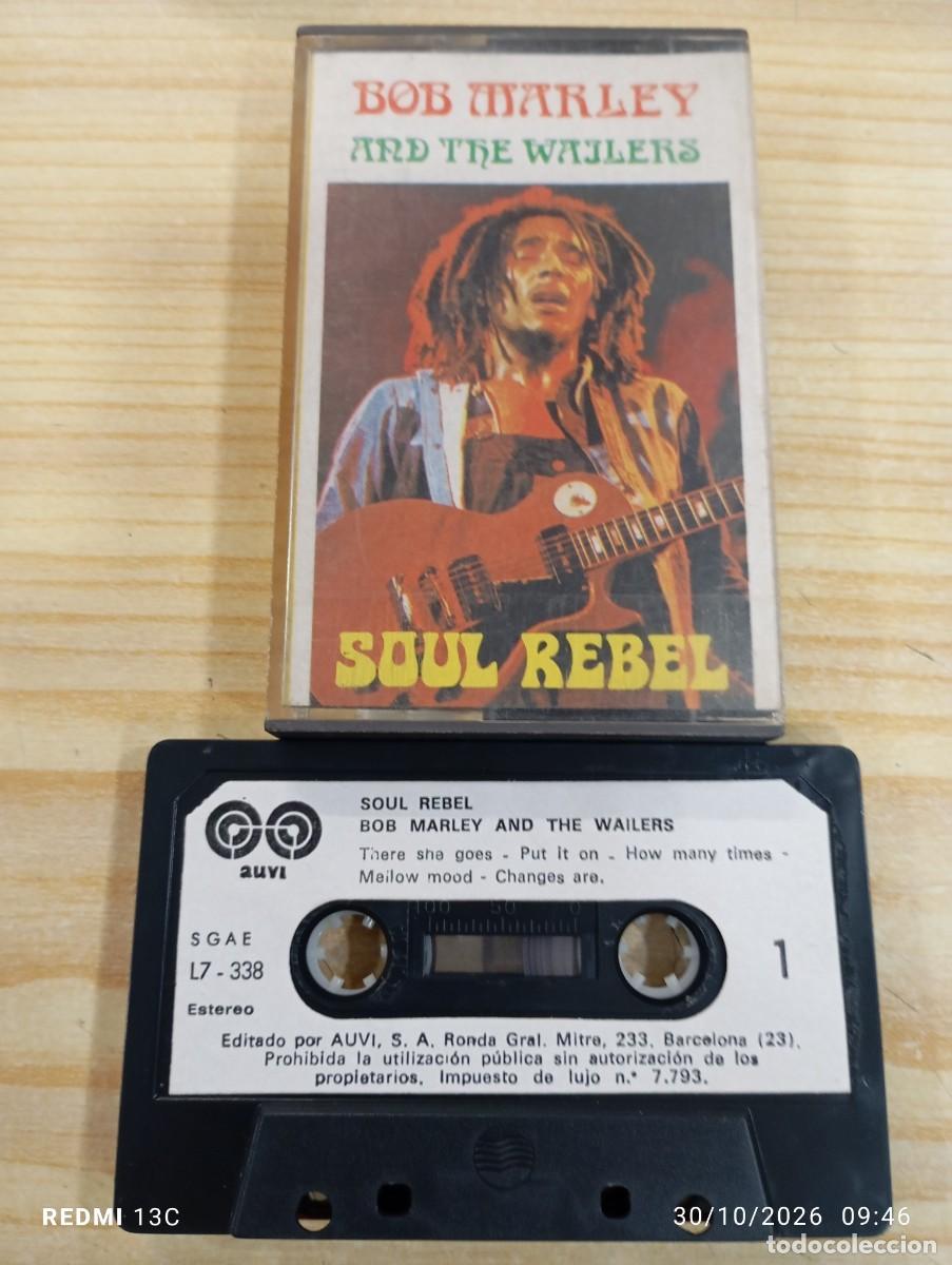 Casetes antiguos: Casete - Bob Marley And The Wailers &lrm;&ndash; Soul Rebel - EN MUY BUEN ESTADO