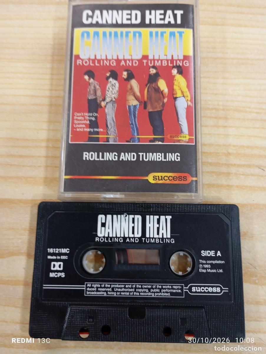 Casetes antiguos: Casete - Canned Heat - Rolling And Tumblingl - EXCELENTE ESTADO