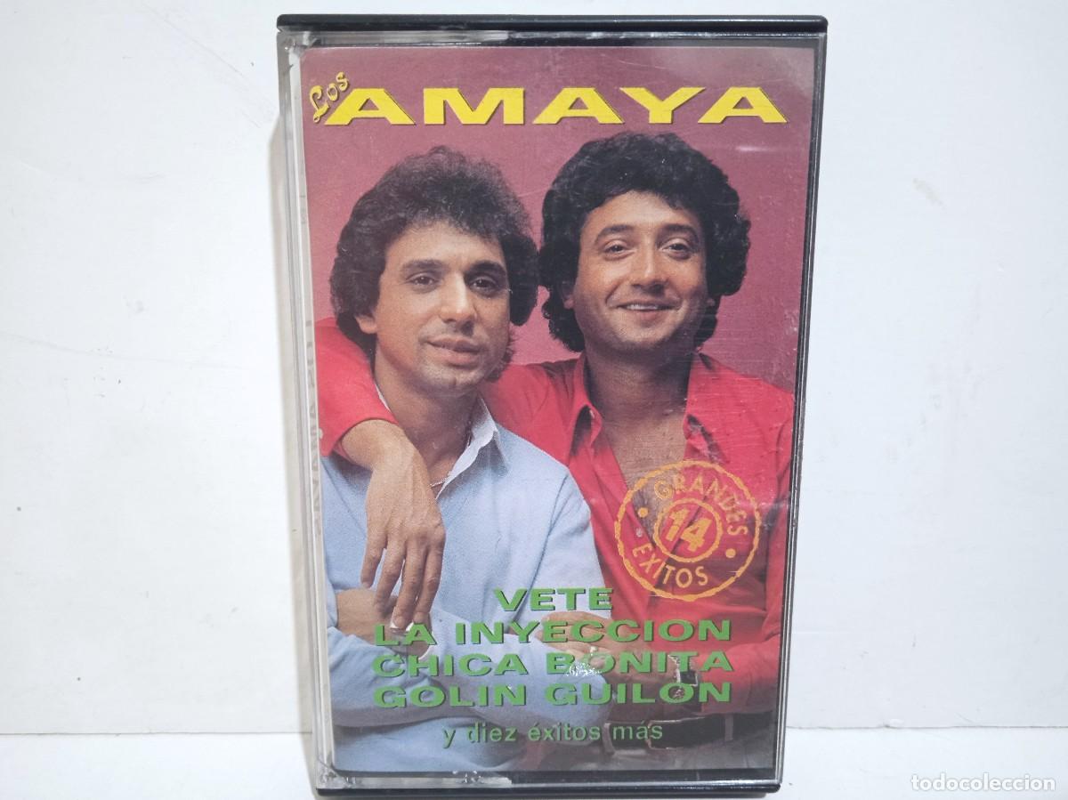 Casetes antiguos: Los Amaya - Exitos (Vete, La Inyecci&oacute;n, Chica Bonita...) - Casete - 1991