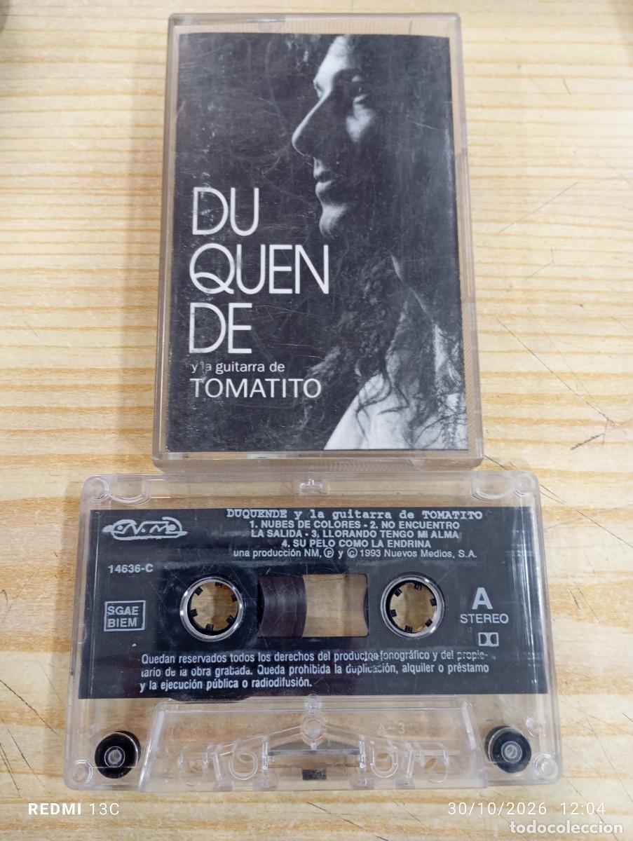 Casetes antiguos: Casete - Duquende Y La Guitarra De Tomatito