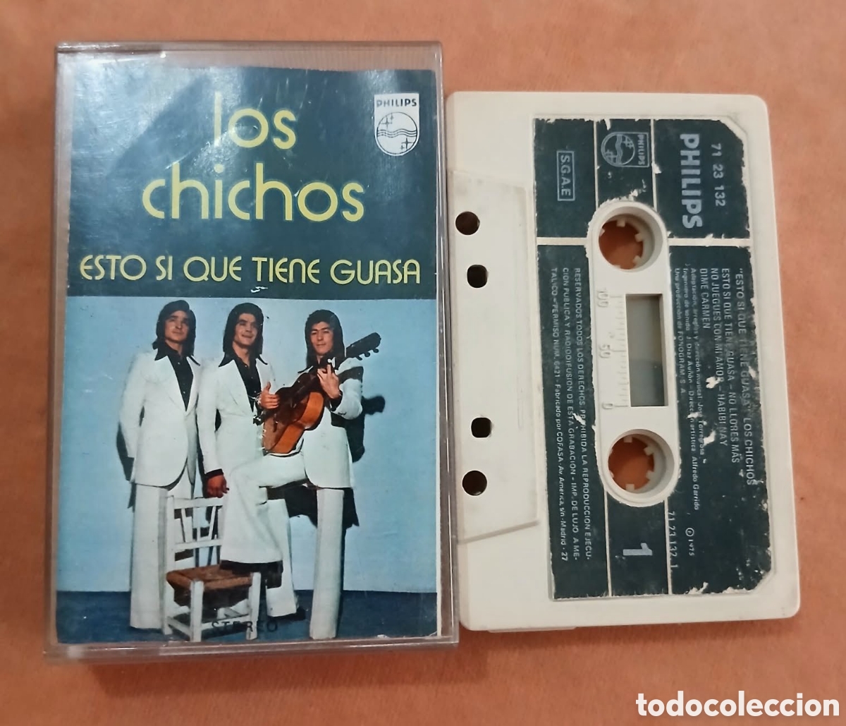 Casetes antiguos: LOS CHICHOS &bull; ESTO SI QUE TIENE GUASA &bull; PHILIPS &bull; CASETE