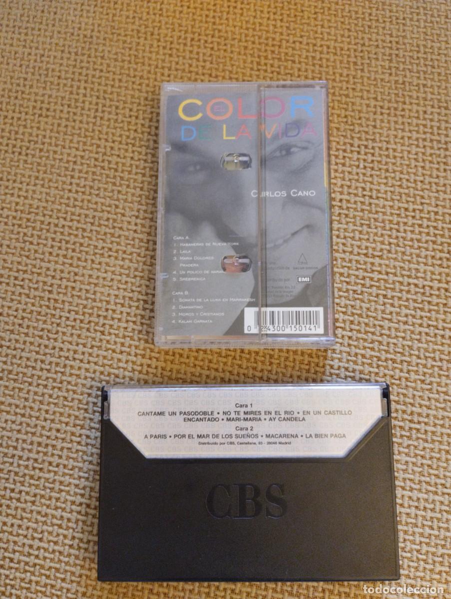 Casetes antiguos: Lote cintas de casete Carlos Cano - Foto 4
