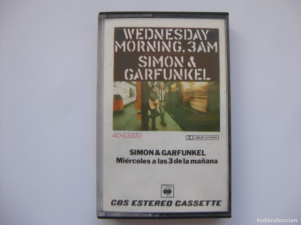 Casetes antiguos: CASETE CINTA SIMON AND GARFUNKEL WEDNESDAY ,3AM CBS 1972
