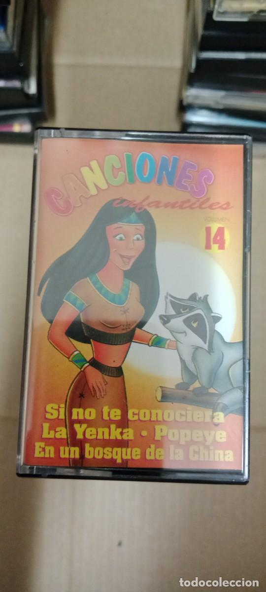 Casetes antiguos: CANCIONES INFANTILES VOL 14 CASETE MUSICA CAS-67