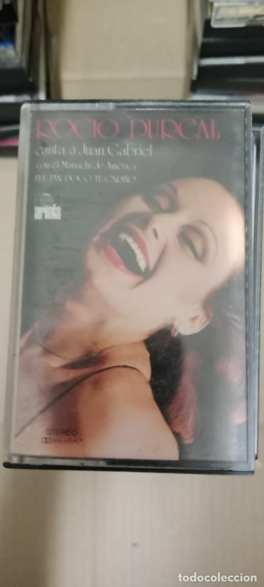 Casetes antiguos: ROCIO DURCAL CANTA A JUAN GABRIEL CASETE MUSICA CAS-67