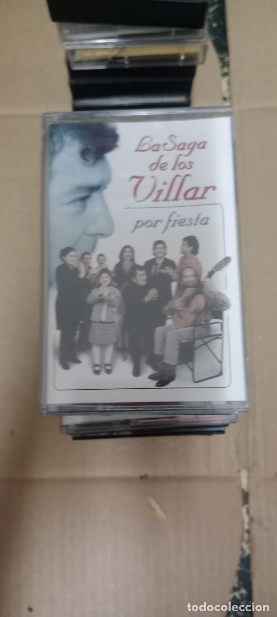 Casetes antiguos: LA SAGA DE LOS VILLAR-POR FIESTA CASETE MUSICA CAS-67