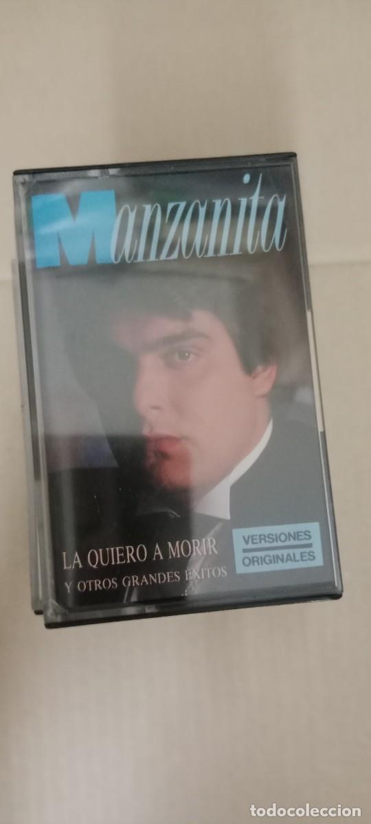 Casetes antiguos: MANZANITA LA QUIERO A MORIR CASETE MUSICA CAS-67