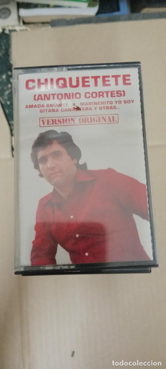 Casetes antiguos: CHIQUETETE AMADA AMANTE ANTONIO CORTES CASETE MUSICA CAS-67