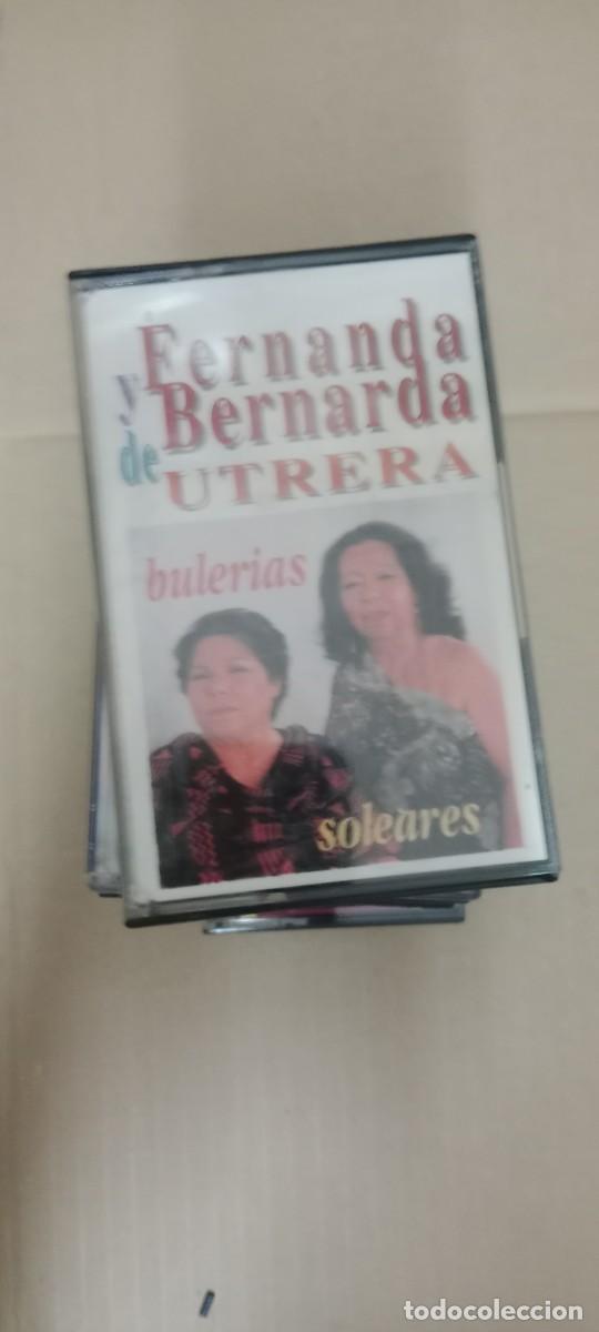 Casetes antiguos: Fernanda y Bernarda de Utrera - Buler&iacute;as, Soleares - CASETE MUSICA CAS-67