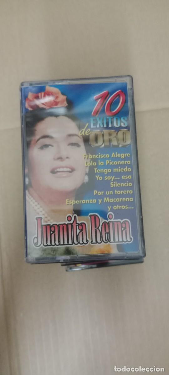 Casetes antiguos: 10 EXITOS DE ORO JUANITA REINA CASETE MUSICA CAS-67