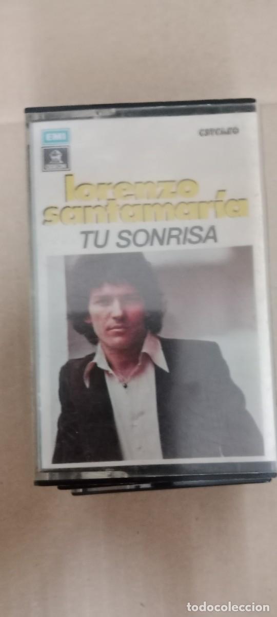 Casetes antiguos: LORENZO SANTAMARIA TU SONRISA CASETE MUSICA CAS-67
