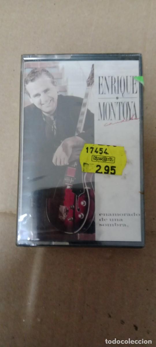Casetes antiguos: ENRIQUE MONTOYA ENAMORADOS DE UNA SOMBRA PRECINTADO CASETE MUSICA CAS-67