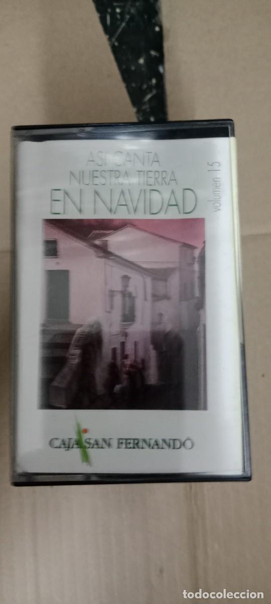Casetes antiguos: ASI CANTA NUESTRA TIERRA EN NAVIDAD VOL 15 CASETE MUSICA G-98E