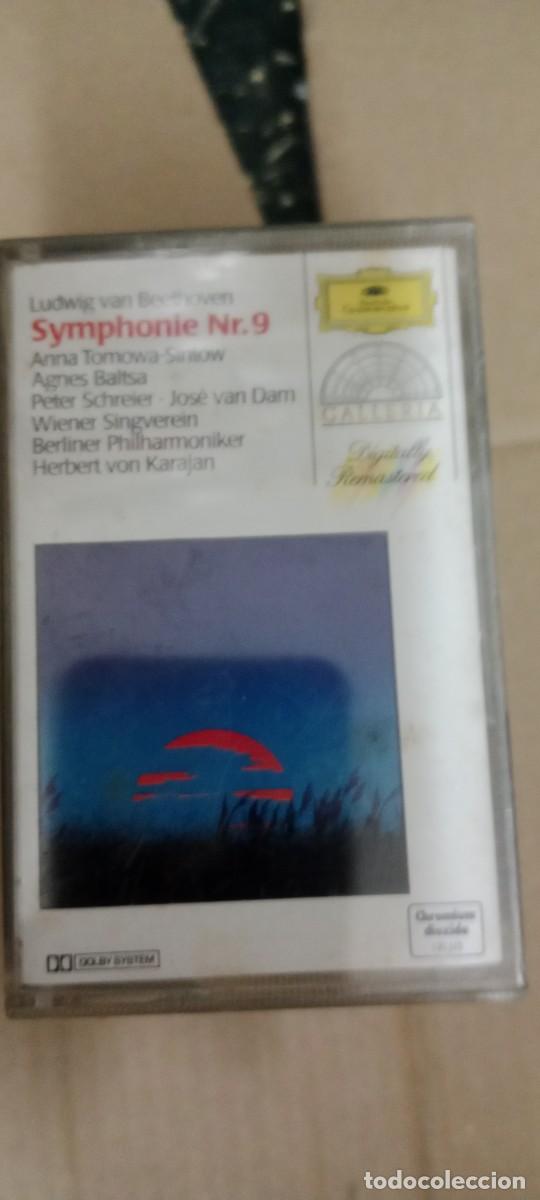 Casetes antiguos: BEETHOVEN SINFONIA N&ordm; 9 CASETE MUSICA G-98E