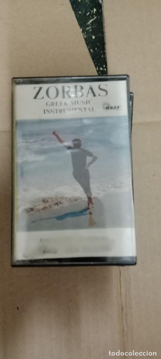 Casetes antiguos: CASETE ZORBAS GREEK MUSICAL INSTRUMENTAL CASETE MUSICA G-98E