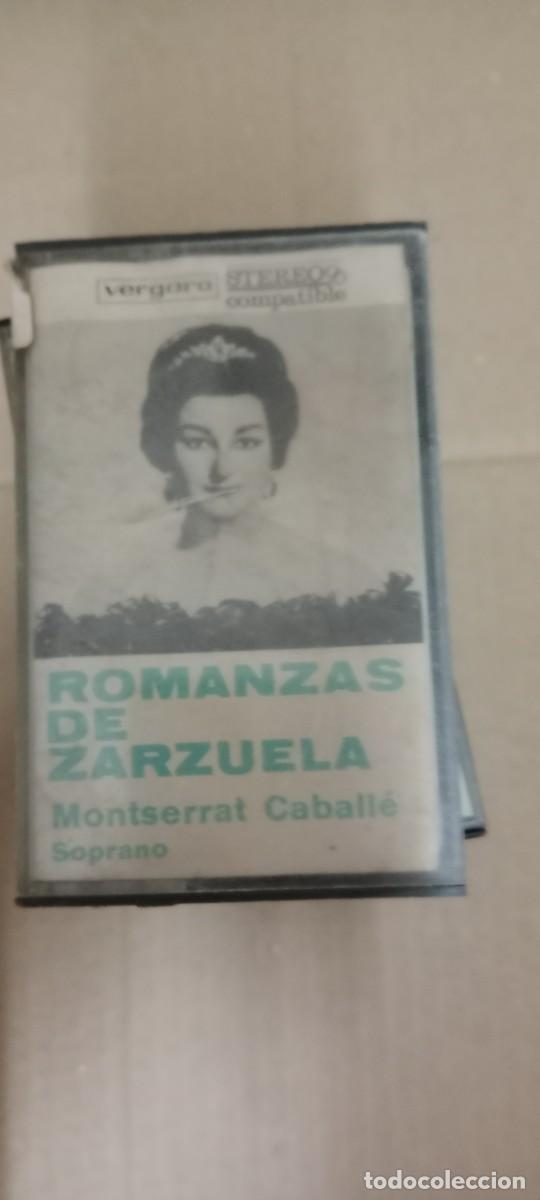 Cassetes antigas: CASETE ROMANZAS DE ZARZUELA MONSERRAT CABALLE SOPRANO CASETE MUSICA G-98E