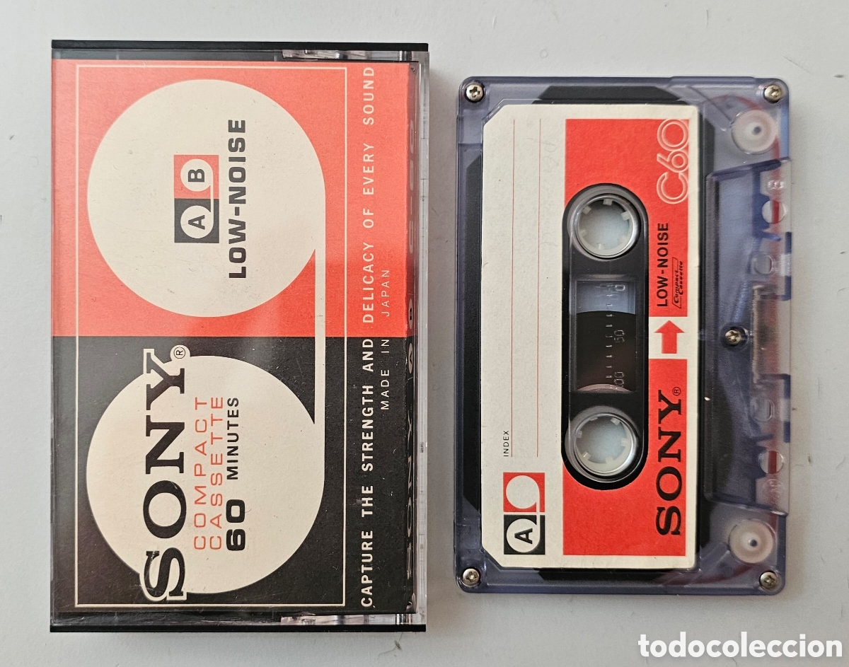 Alte Kassetten: CASSETTE SONY C-60 Made In Japan 1976 RARO ESCASO