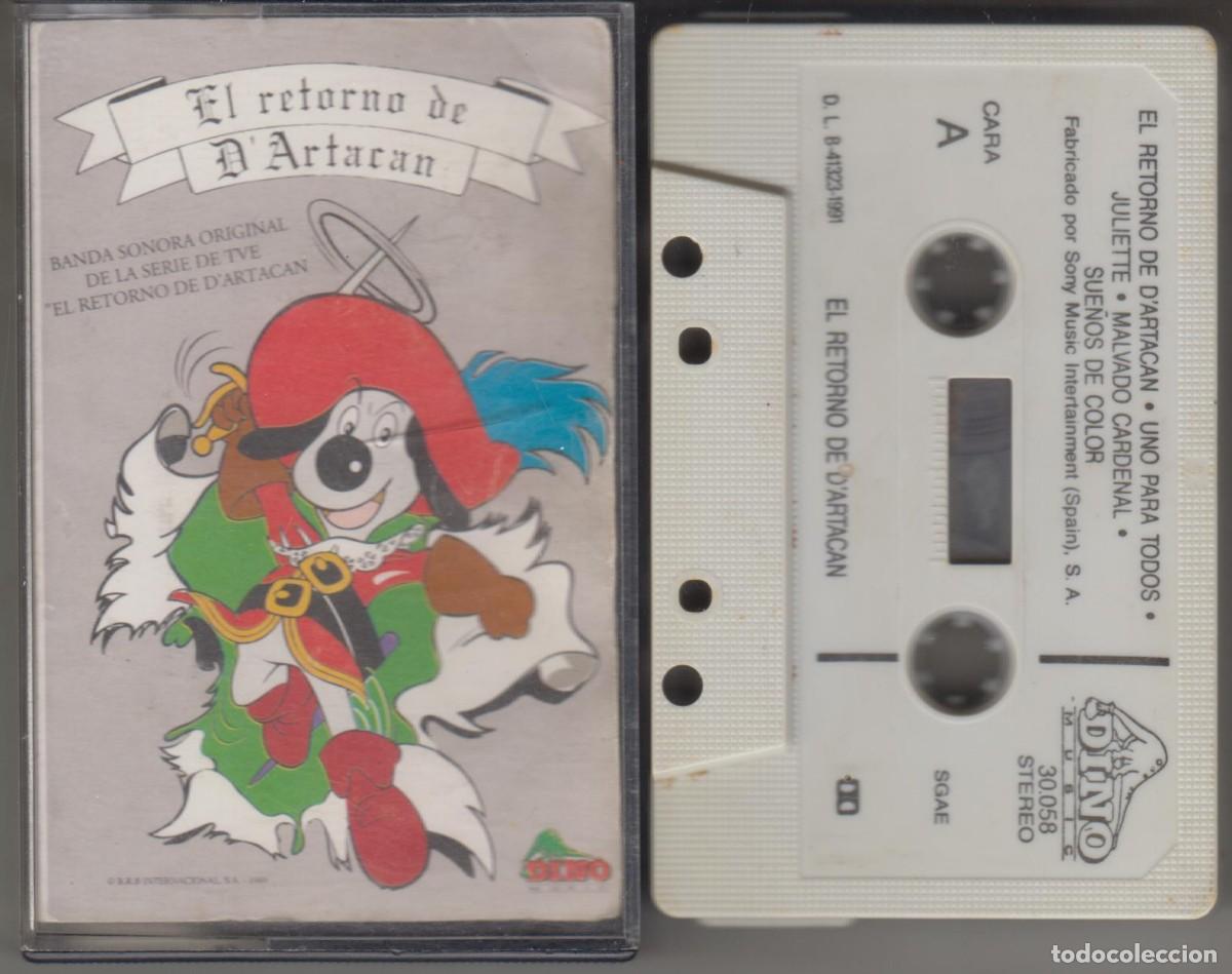 Casetes antiguos: El Retorno de D'Artacan cassette 1991 Muy raro